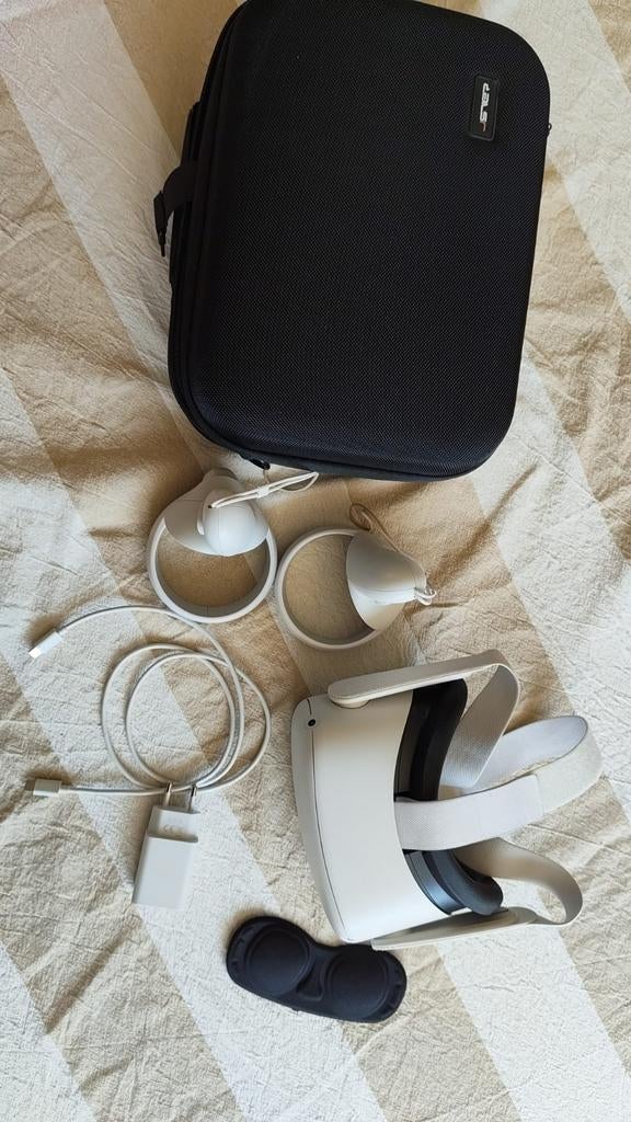 Oculus Quest 2 128GB, Spelcomputers en Games, Virtual Reality, Ophalen, Gebruikt, VR-bril, Overige platformen