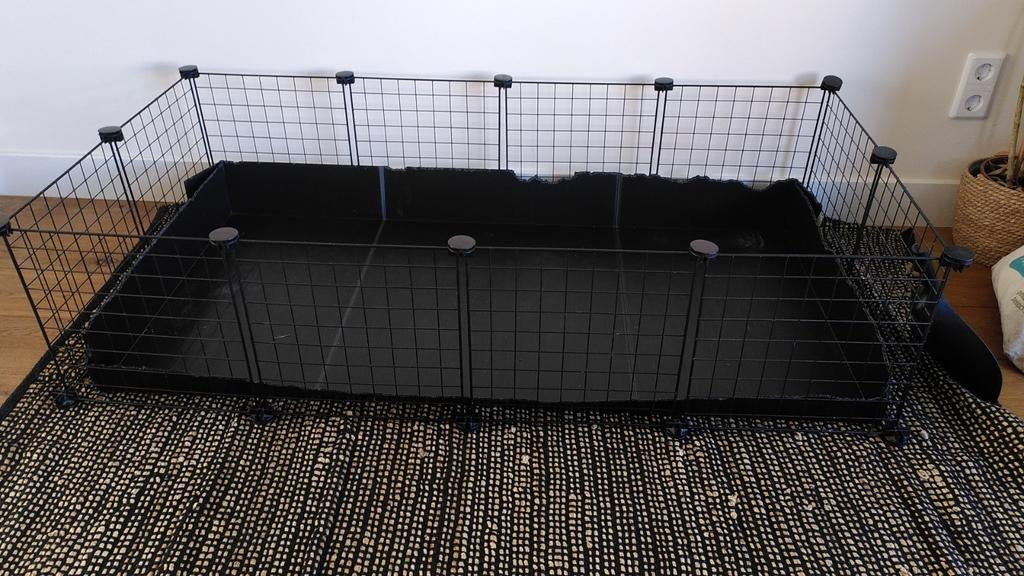 Caviakooi van Caviadraadkubus 4x2 of 5x2 hekjes, Dieren en Toebehoren, Knaagdieren en Konijnen | Hokken en Kooien, Kooi, Cavia