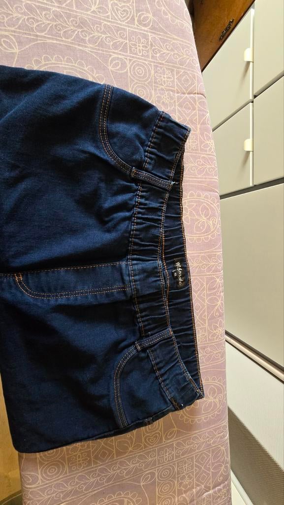 MS mode 3/4 broek mt 48, Blauw, Maat 46/48 (XL) of groter, Nieuw, Ophalen of Verzenden