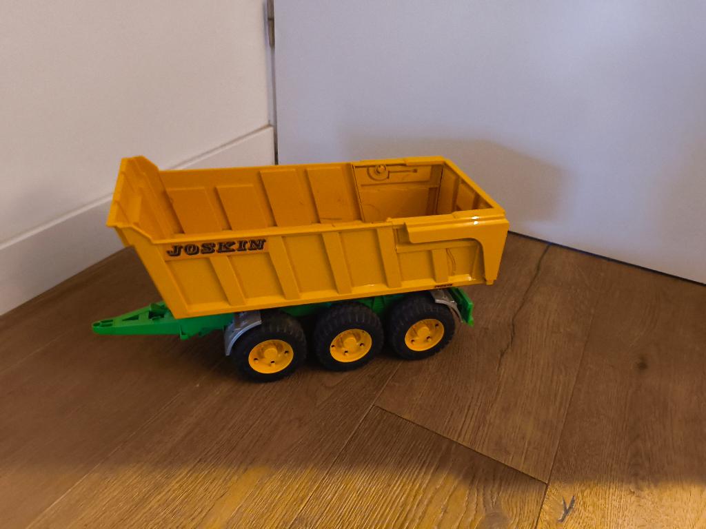 Bruder aanhangwagen, Kinderen en Baby's, Speelgoed | Speelgoedvoertuigen, Ophalen, Gebruikt