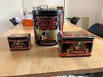 Vintage Douwe Egberts Koffieblikken Set (3 stuks), Verzamelen, Ophalen of Verzenden, Gebruikt, Koffie, Douwe Egberts