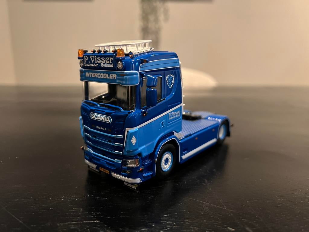Tekno Scania P. Visser, Hobby en Vrije tijd, Modelauto's | 1:50, Nieuw, Bus of Vrachtwagen, Nvt, Nvt
