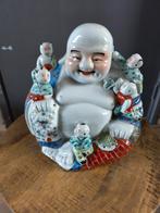 Chinees porseleinen Boeddha met kindjes, Republiek periode, Ophalen of Verzenden
