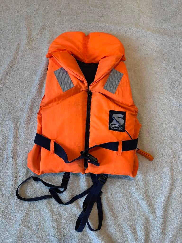 Secumar reddingsvest voor kinderen 40-50kg, Watersport en Boten, Watersportkleding, Ophalen of Verzenden, Zo goed als nieuw, Kind