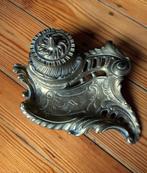 antieke inktpot in brons, Antiek en Kunst, Ophalen of Verzenden, Brons