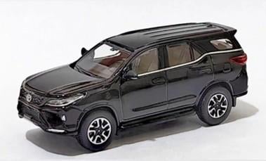 Toyota Fortuner van 64 Para 1/64 zwart, Ophalen of Verzenden, Nieuw, Auto