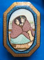 Mughal handbeschilderd doosje, Ophalen of Verzenden