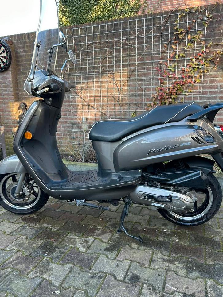 Sym fiddle 2, Fietsen en Brommers, Scooters | SYM, Zo goed als nieuw, Fiddle, Maximaal 45 km/u, Benzine, Ophalen