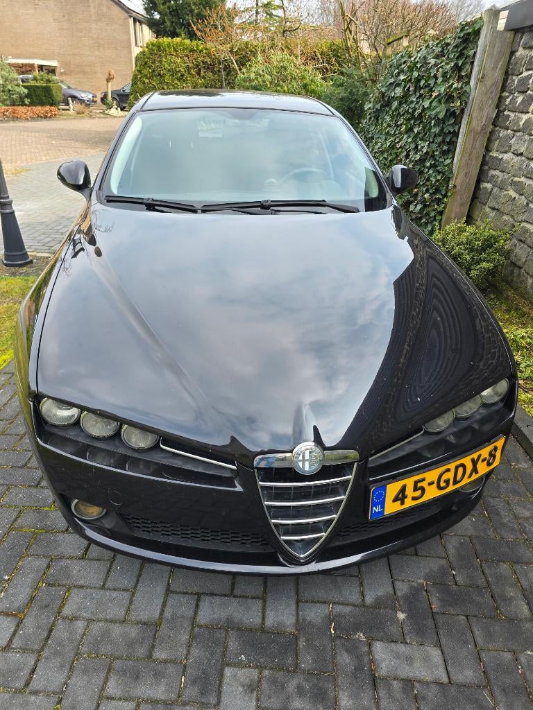 Alfa Romeo 159 1.8 MPI Business 2008 **inruilkoopje**, Auto's, Alfa Romeo, Stof, Zwart, 4 cilinders, 1796 cc