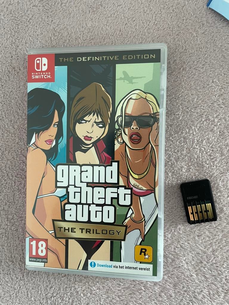 Gta trilogy New, Spelcomputers en Games, Games | Nintendo Switch, Avontuur en Actie, Vanaf 18 jaar, 1 speler, Ophalen of Verzenden