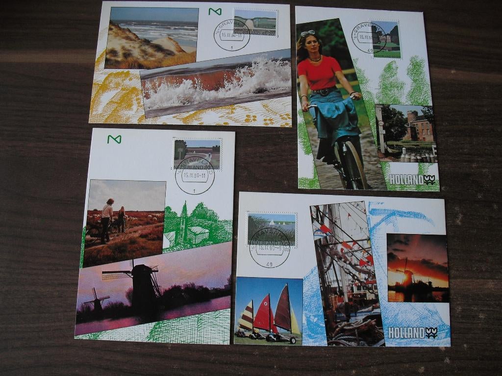Maximumkaarten Zomer 1980 (2626), Postzegels en Munten, Postzegels | Nederland, Verzenden