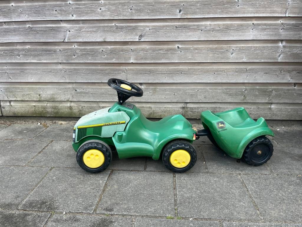 John Deere tractor, Ophalen, Gebruikt