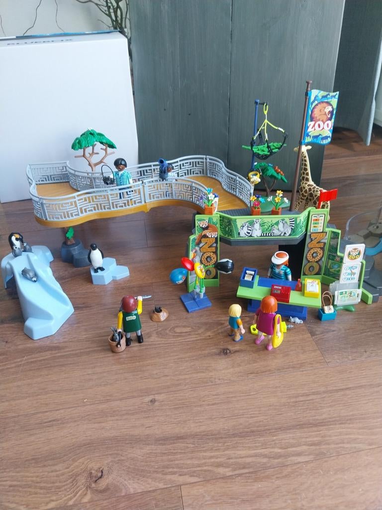Playmobil Dierentuin - Compleet en in goede staat, Ophalen, Zo goed als nieuw, Complete set