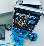 Soundcraft UI24 mixer set compleet met splitters en kabels, Ophalen, Zo goed als nieuw, 20 kanalen of meer, Microfooningang