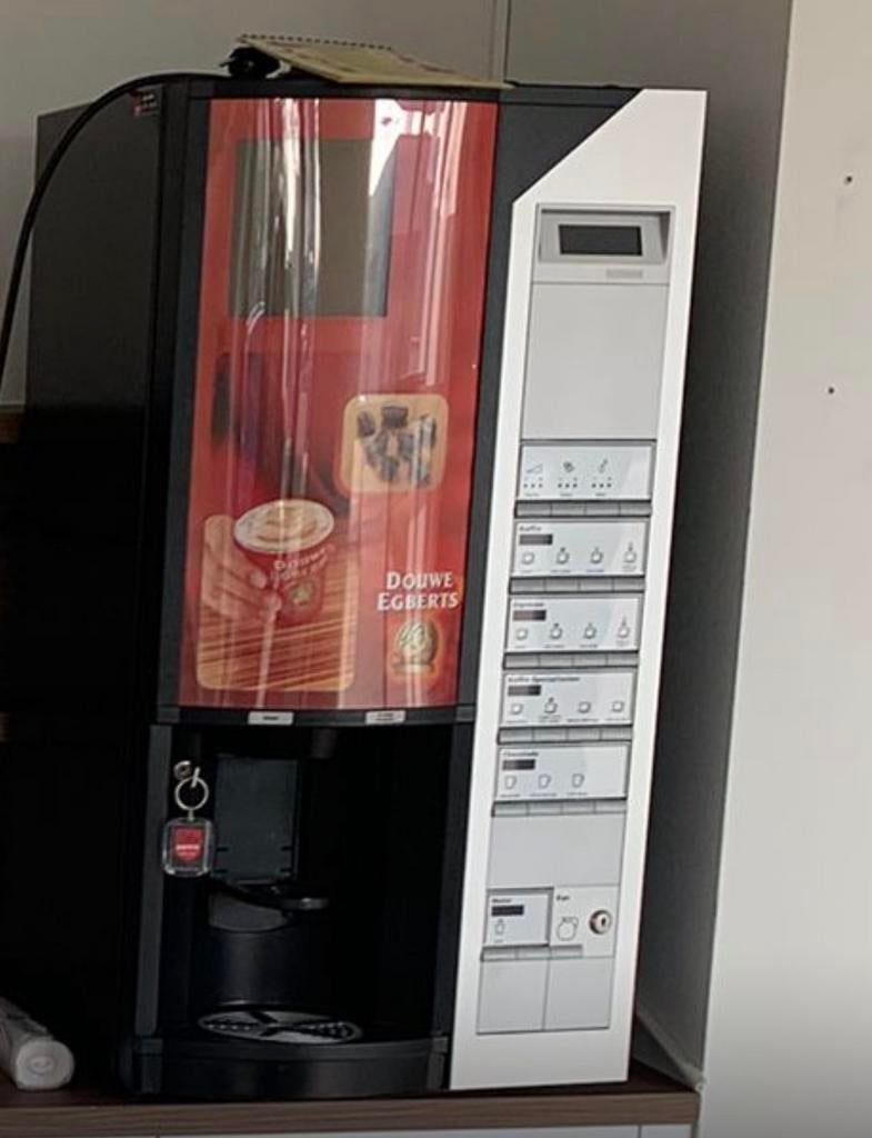 Douwe egberts koffie machine, Ophalen