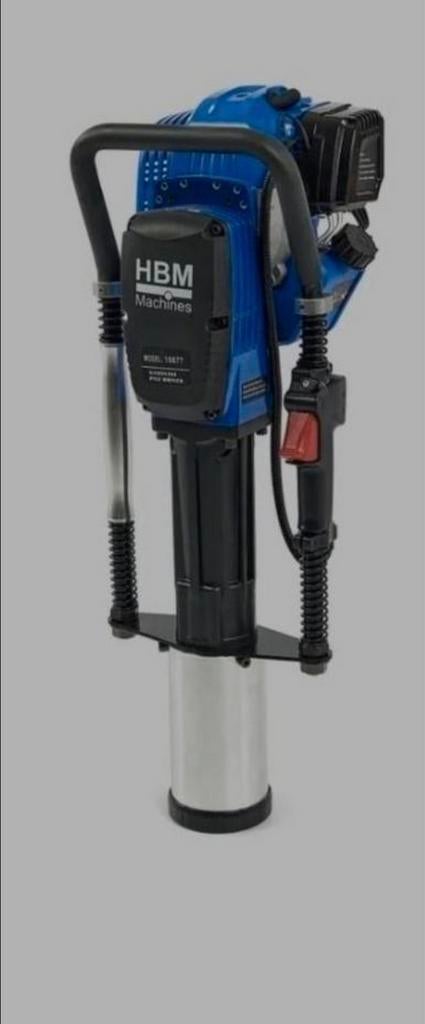 Palenrammer palen rammen hijmachine TE HUUR HBM !GRONDBOOR!, Ophalen of Verzenden, Hout, Minder dan 3 meter, 1 tot 2 meter