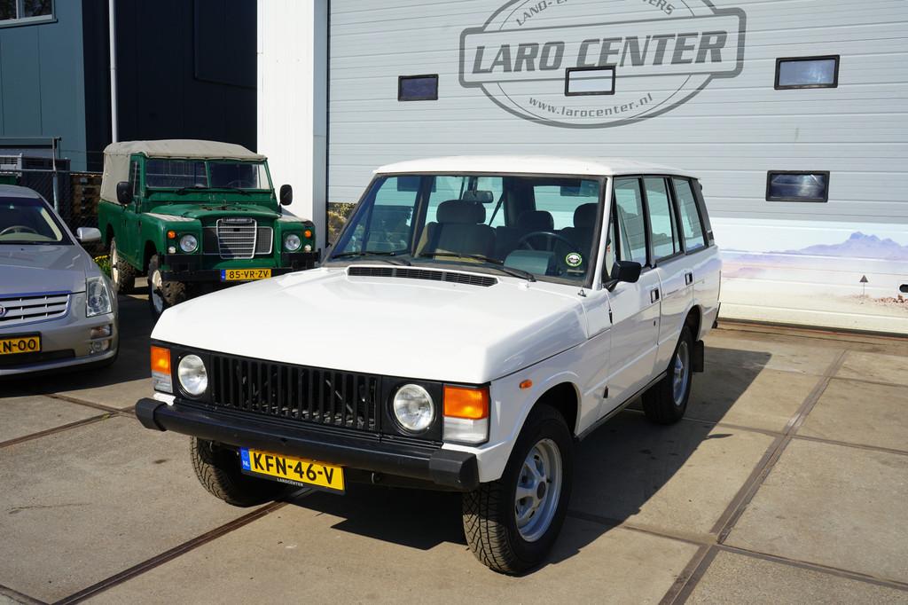 Land Rover Range Rover Classic (bj 1983), Stof, Land Rover, Wit, 126 pk