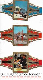3x sigarenbandjes lugano groot formaat, Verzamelen, Rookartikelen, Aanstekers en Luciferdoosjes, Ophalen of Verzenden, Zo goed als nieuw