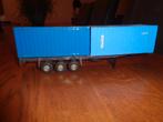 Tekno oplegger twee containers, Ophalen of Verzenden, Zo goed als nieuw, Bus of Vrachtwagen, Tekno