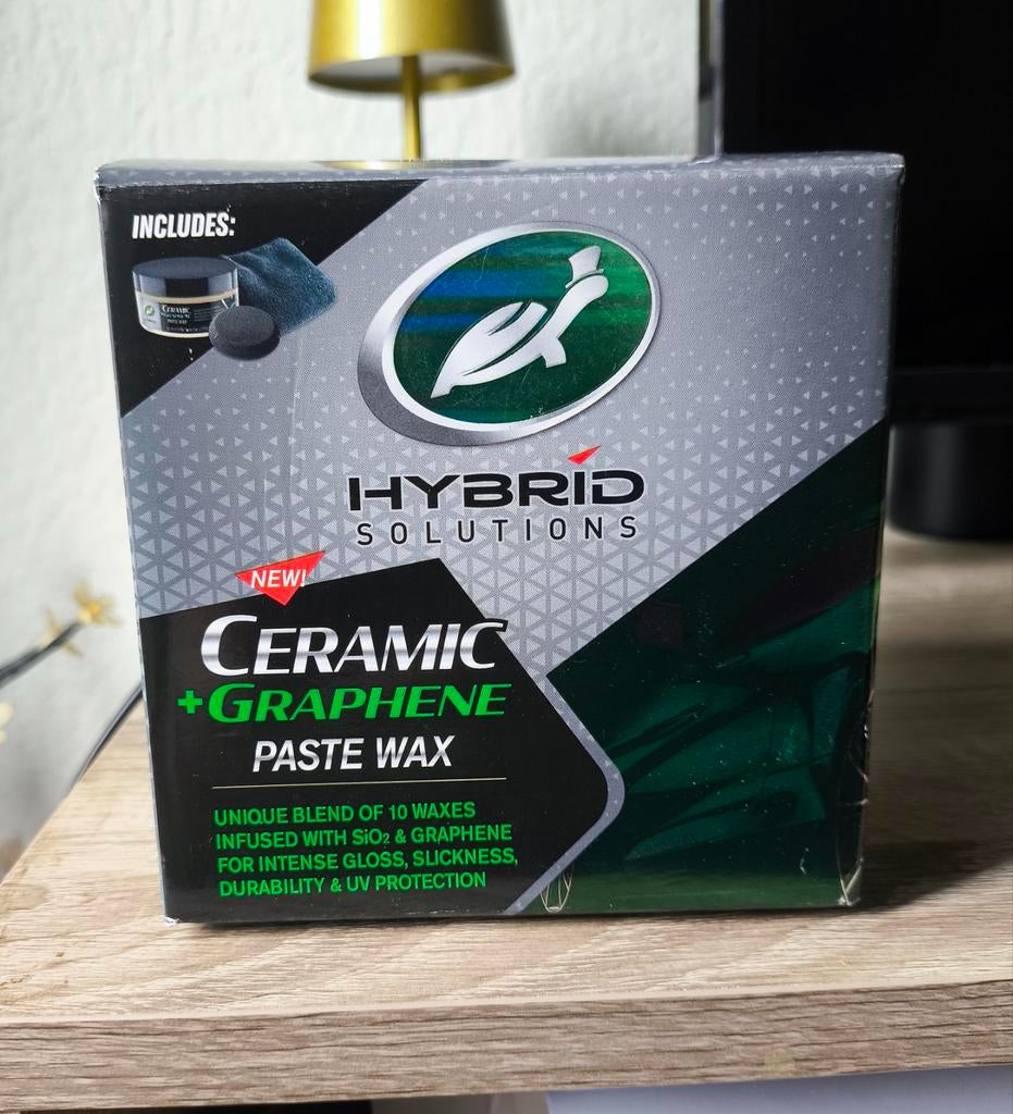 Turtle Wax Ceramic + Graphene Paste Wax, Ophalen of Verzenden