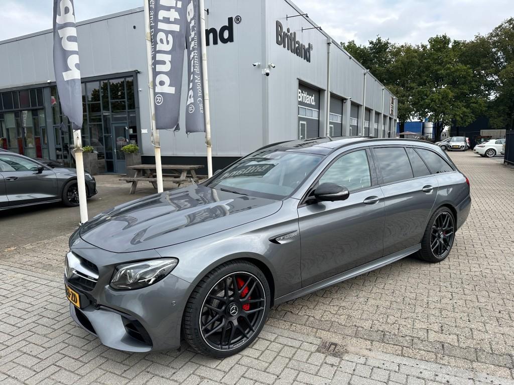 Mercedes-benz E-KLASSE 63 S AMG 612PK 4matic bj2018 *BTW *Pa, Auto's, Mercedes-Benz, Automaat, Gebruikt, 138 €/maand, Leder