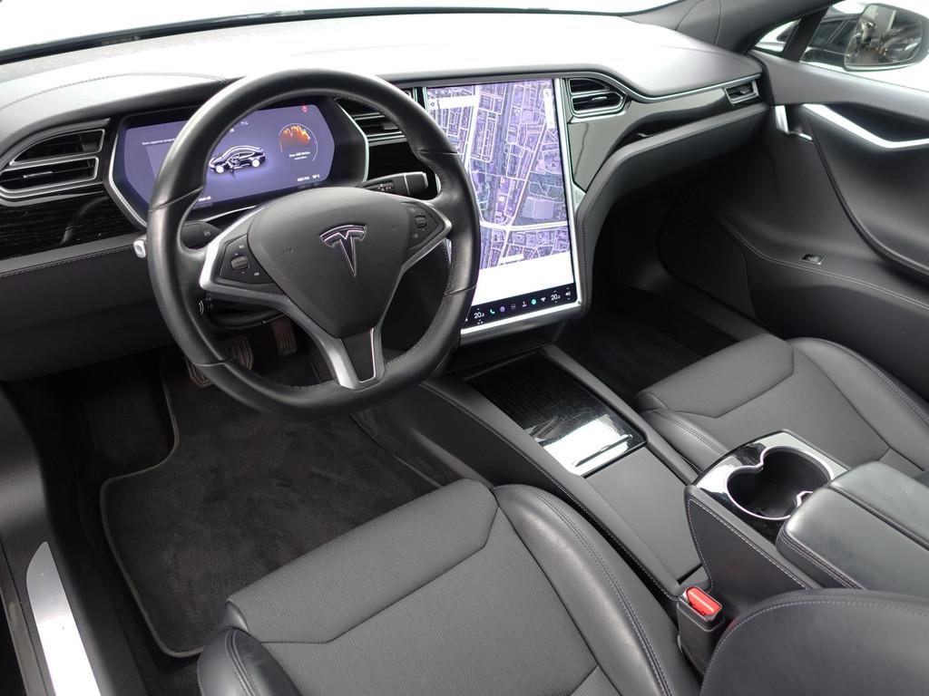 Tesla Model S 75 Maxton S Aut- SOH 88%, Panoramadak, Full Me, Auto's, Achterwielaandrijving, Gebruikt, Met garantie (alle), Zwart