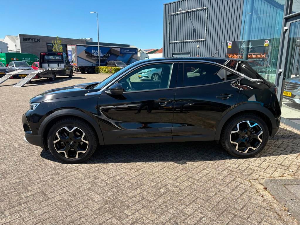 Opel Mokka-e Ultimate 50-kWh 7.4kw bl., Auto's, Opel, 136 pk, Zwart, Mokka-e, Geïmporteerd