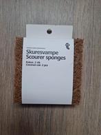 Schuurspons kokosvezel 2 stuks, Ophalen of Verzenden