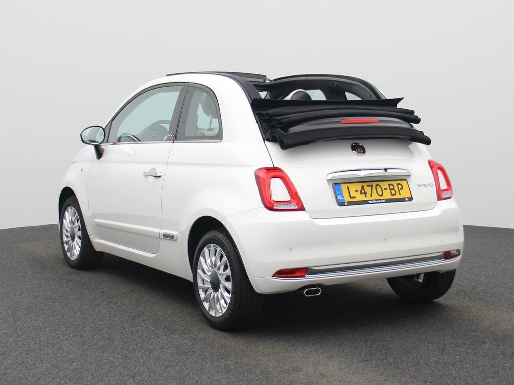 Fiat 500 C 1.0 Hybrid Star | Cabrio | Parkeer sensoren | DAB, 12 maanden, Stof, Euro 6, 4 stoelen