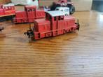 Fleischmann Locomotief - Rode rangeerlocomotief 2, Gebruikt, Fleischmann, Analoog, Ophalen of Verzenden