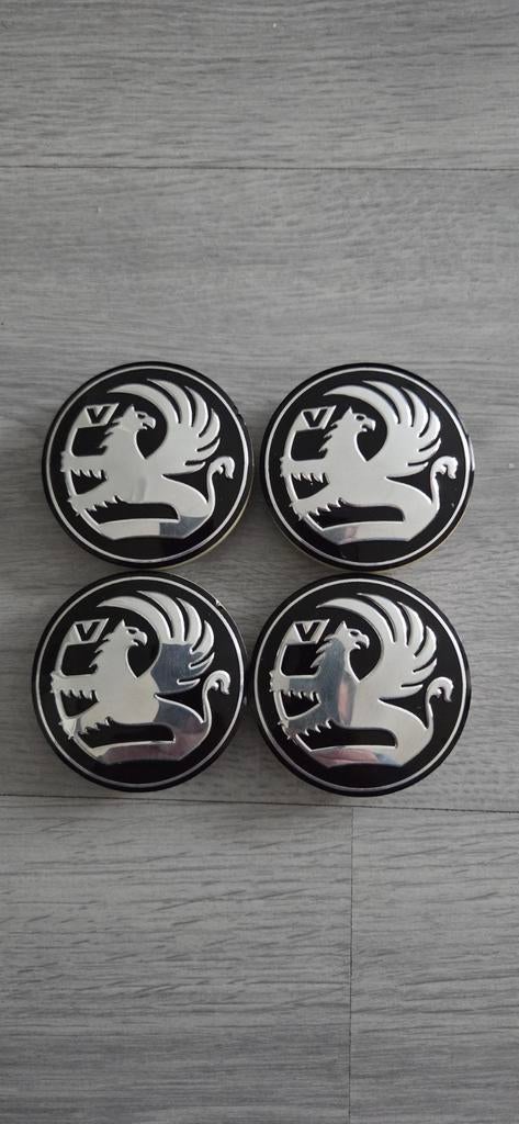 Naafdoppen 60 MM met Opel Vauxhall logo, Ophalen of Verzenden