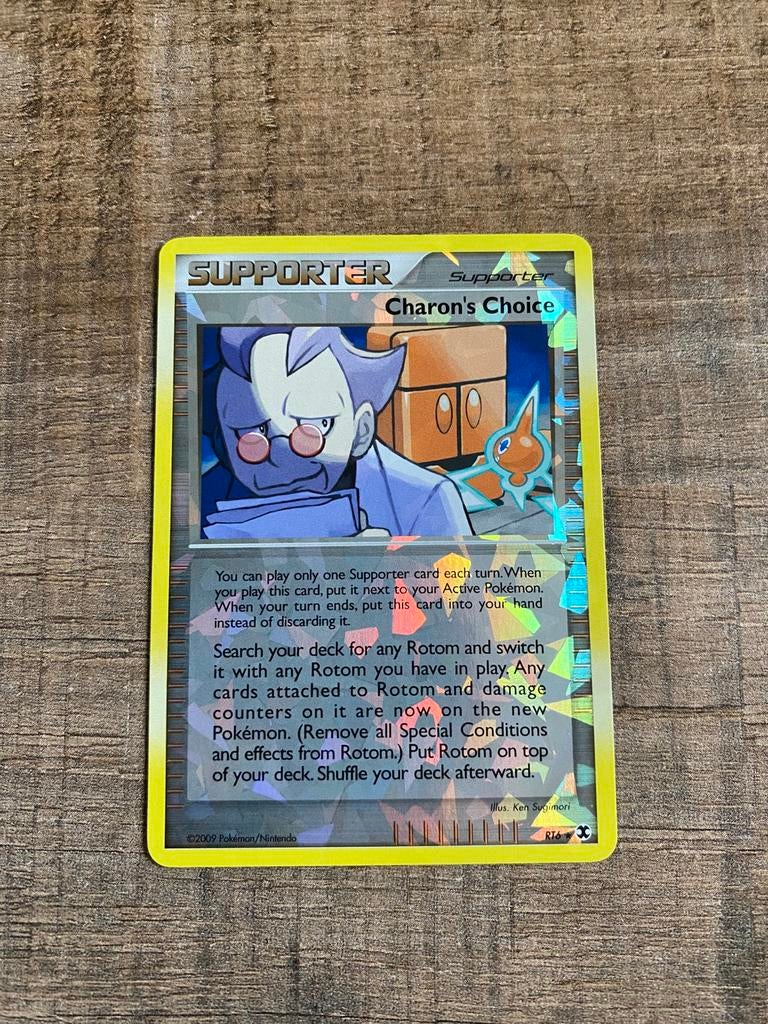 Pokémon Charon’s choice RT6, Ophalen of Verzenden, Gebruikt, Losse kaart