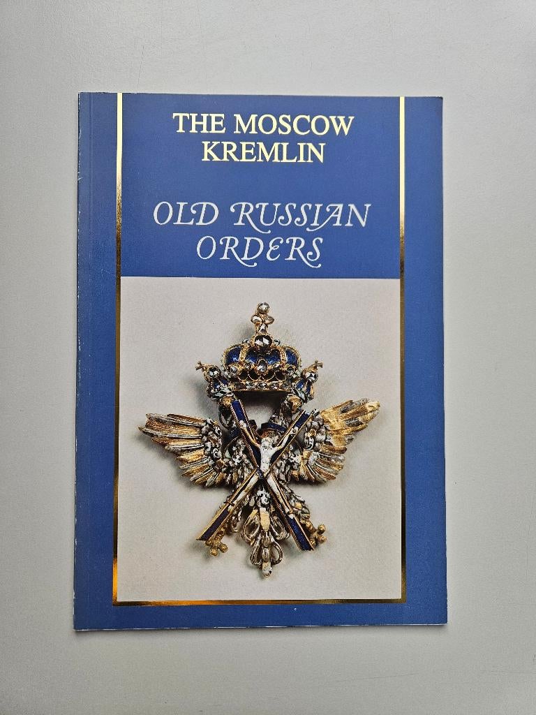 medaille boek Russische orden tsarentijd Stichting KROON, Verzamelen, Militaria | Algemeen, Ophalen of Verzenden, Landmacht, Nederland