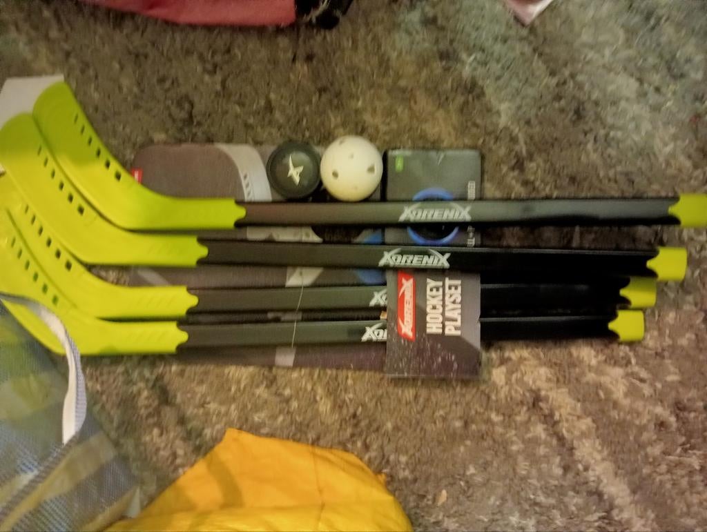 Kinder hockeyset (4 sticks en bal), Ophalen, Nieuw, Stick