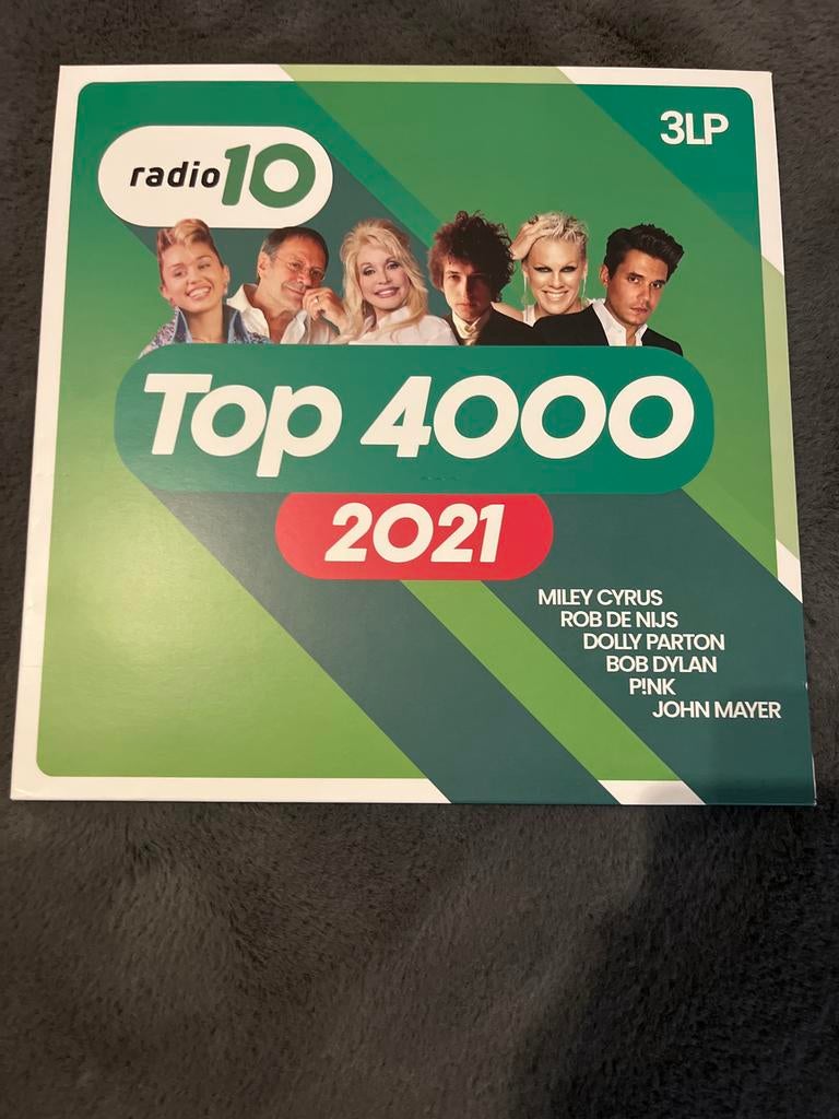 Radio 10 Top 4000 2021 - 3 LP's, Cd's en Dvd's, Ophalen of Verzenden, Zo goed als nieuw, 12 inch, Pop