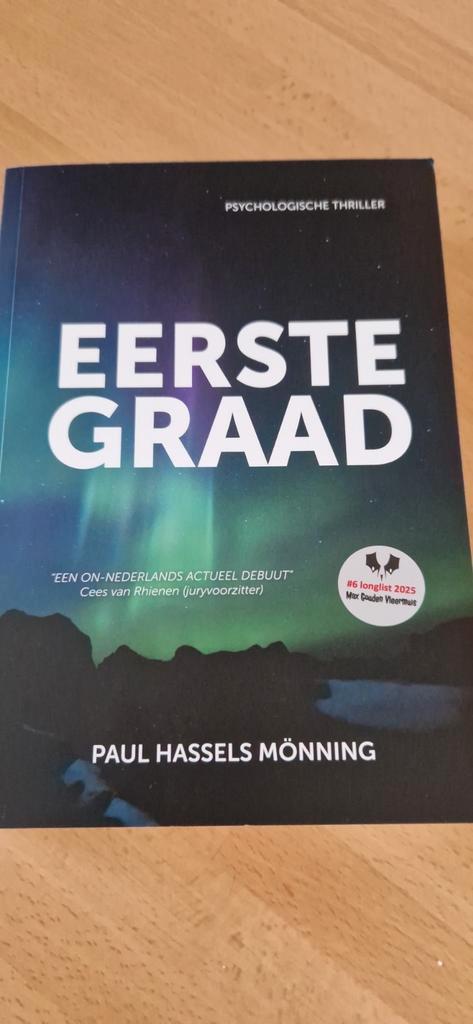 Paul Hassels Mönning - Eerste graad, Boeken, Thrillers, Zo goed als nieuw, Ophalen of Verzenden