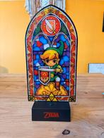 Zelda Link Stained-Glass Lichtgevend Display Lamp, Ophalen of Verzenden, Gebruikt