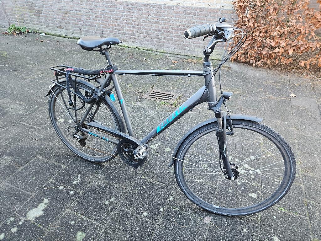 Norta City Bike, Fietsen en Brommers, Gebruikt, Velgrem, Versnellingen, 56 cm of meer