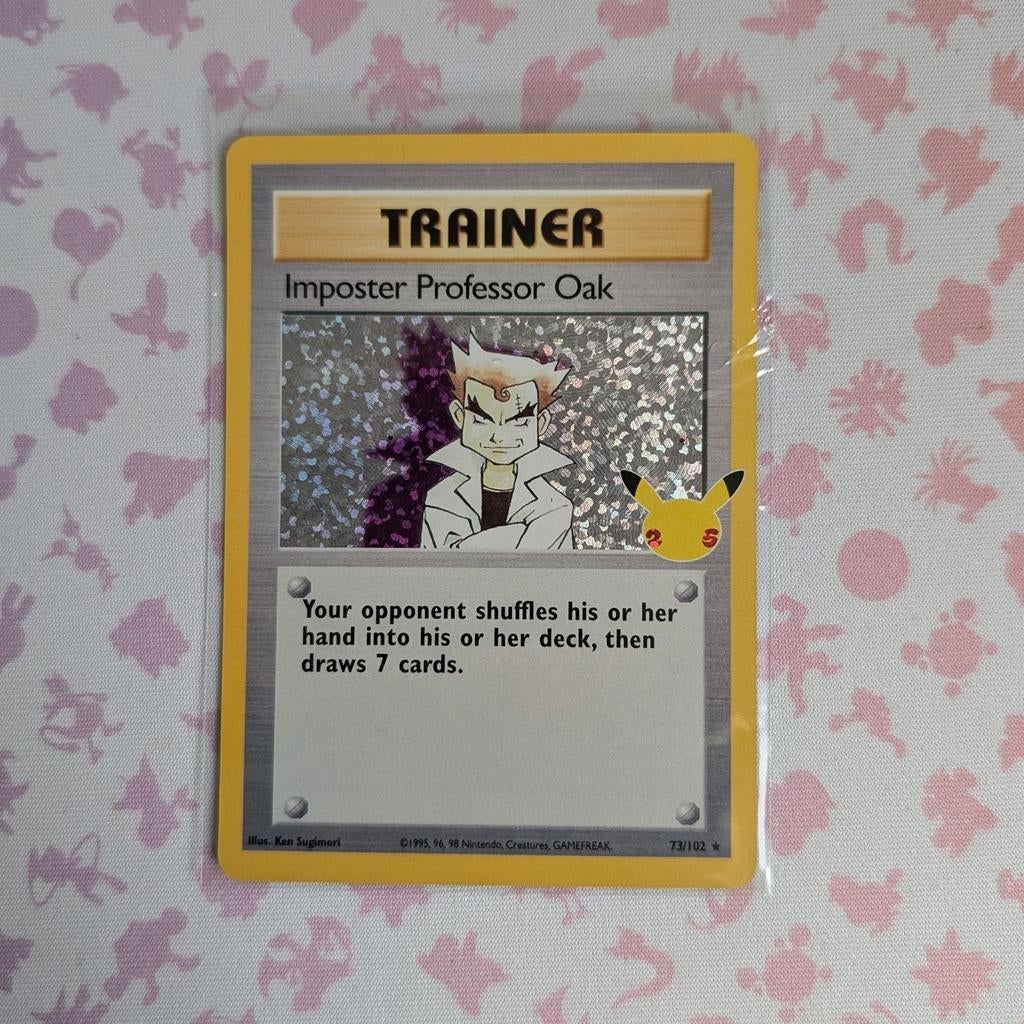 Imposter Professor Oak #73 Celebrations, Ophalen of Verzenden, Zo goed als nieuw