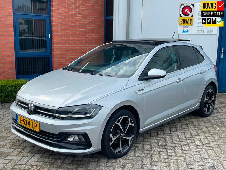 Volkswagen Polo 1.0 TSI R-line | Org NL-auto | panoramadak |, Auto's, Volkswagen, Bedrijf, Te koop, Polo, ABS, Adaptive Cruise Control