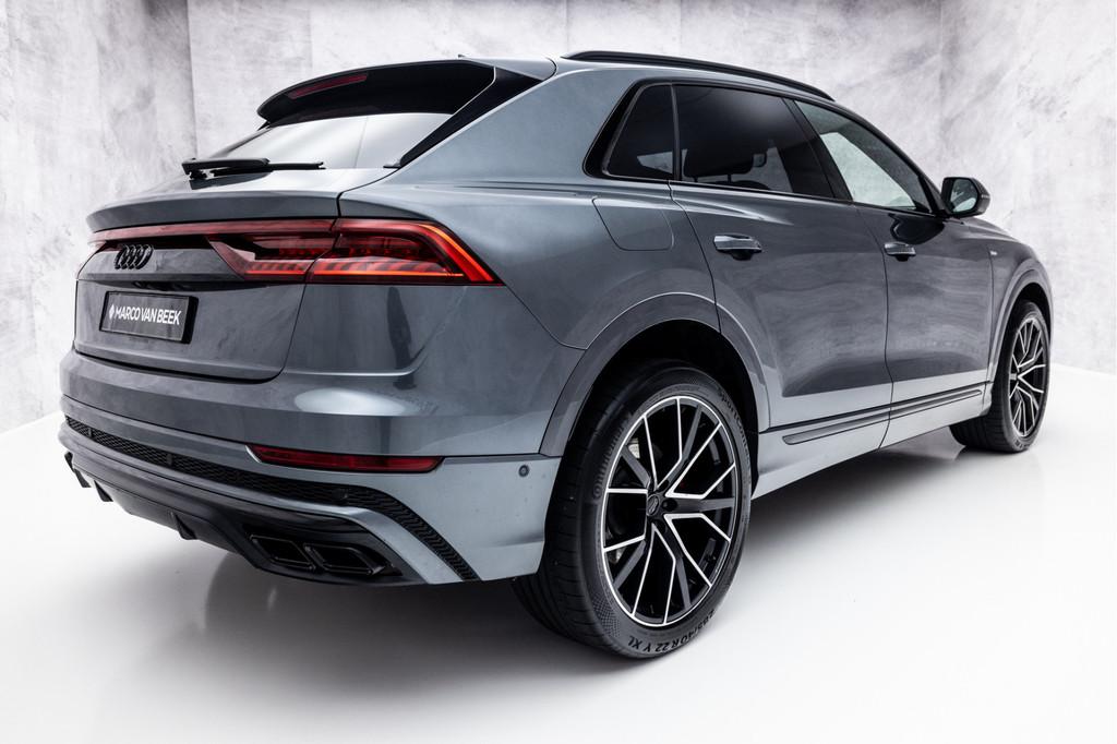 Audi Q8 50 TDI quattro Pro Line S | 4W Sturing | Pano | 22", Auto's, Audi, Automaat, 12 maanden, Gebruikt, Bedrijf
