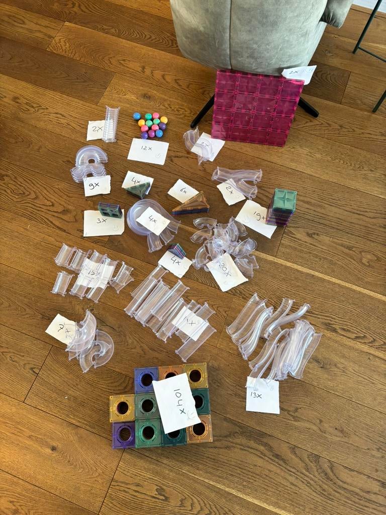 Coblo magnetische knikkerbaan, Ophalen of Verzenden, Zo goed als nieuw