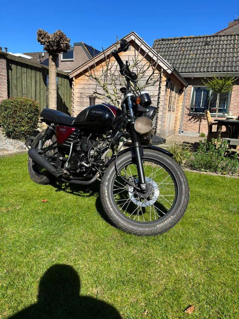 Hanway Raw 50 goed onderhouden, erg betrouwbaar, Fietsen en Brommers, Brommers | Overige merken, Ophalen, Maximaal 45 km/u, Zo goed als nieuw