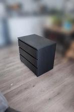 Ladekast Naia 3 lades - mat zwart, Ophalen, Gebruikt, 50 tot 100 cm, 3 of 4 laden