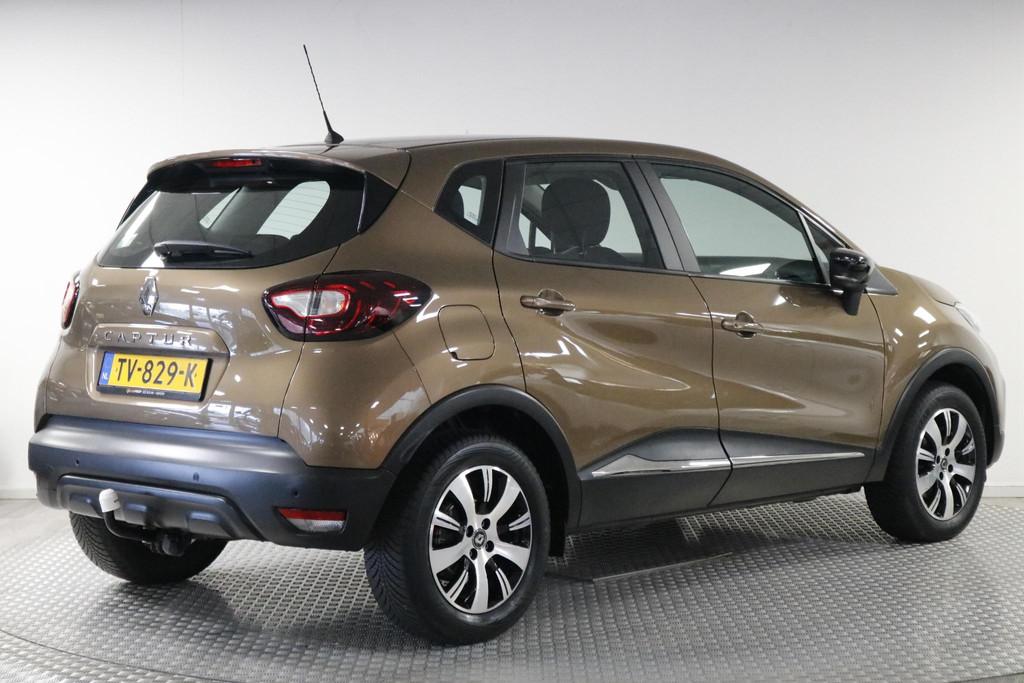 Renault Captur 1.2 TCe Limited Automaat! Airco | Cruise Cont, Auto's, Stof, Gebruikt, Euro 6, 4 cilinders