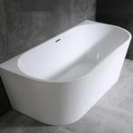 Saniclear Freshline half vrijstaand bad 180x80cm glans wit, Ophalen of Verzenden, Nieuw, Bad