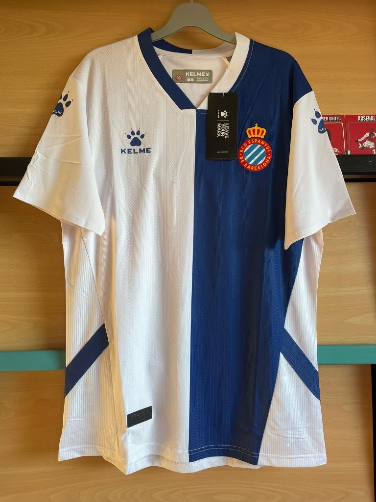 Espanyol Kelme Voetbalshirt 22/23 Third Nieuw Maat S, Blauw, Nieuw, Ophalen of Verzenden, Voetbal