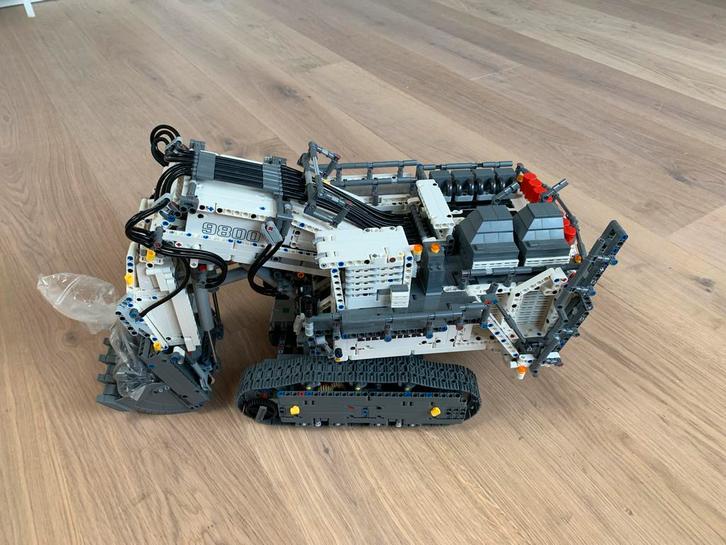 Lego Technic Liebherr 9800 graafmachine, Kinderen en Baby's, Speelgoed | Duplo en Lego, Gebruikt, Lego, Complete set, Ophalen of Verzenden