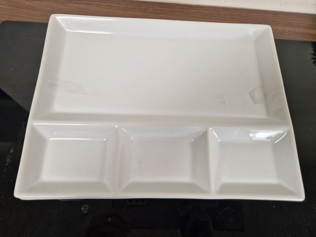 5 stuks fondue / bbq / gourmet borden, Huis en Inrichting, Keuken | Servies, Ophalen of Verzenden, Zo goed als nieuw, Bord(en)