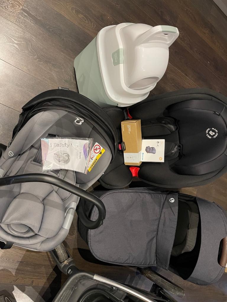 Complete kinderwagenset Easywalker Rudey + 2 autostoelen, Ophalen, Zo goed als nieuw, Overige typen